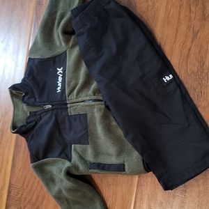 Hurley fleece jacket and pant set